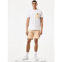 Weekend Offender Pink Sands Classic Overlay Cargo Jog Shorts - Gold