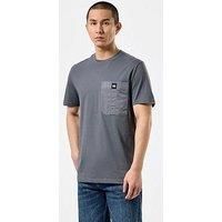 Weekend Offender Coney Island Cotton Overlay Tee - Grey