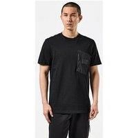 Weekend Offender Juarez Technical Overlay T-Shirt - Black