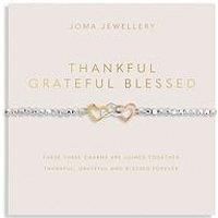 Joma Jewellery Forever Yours Thankful Grateful Blessed Bracelet