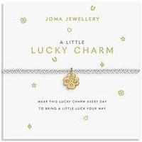 Joma Jewellery A Little , Lucky Charm , Silver & Gold Plated , Bracelet , 17.5Cm Stretch