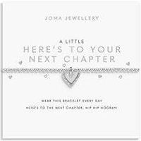 Joma Jewellery A Little , Here'S To Your Next Chapter , Silver Plated , Bracelet , 17.5Cm Stretch