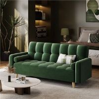 Yaheetech 2 Seater Clic Clac Sofa Bed 218.44cm H X 185cm W X 220.98cm D