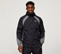 Lorenzo Zone Panel Windbreaker Jacket - Black - Size XL