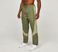 Lorenzo Zone Panel Woven Track Pant - Green - Size S