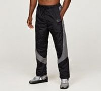 Lorenzo Zone Panel Woven Track Pant - Black - Size 2XL