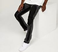 Lorenzo Carpenter Flare Jean - Grey - Size 38