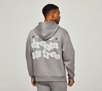 Lorenzo Dream is Free 2.0 Overhead Hoodie - Grey - Size XL