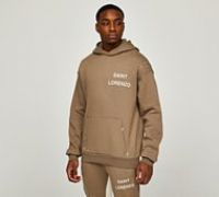 Lorenzo Saint Panel Hoodie - Beige - Size M