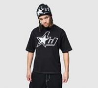 Lorenzo LW Star Puff T-Shirt - Black - Size XL