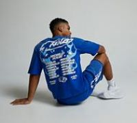 Lorenzo World Tour T-Shirt - Blue - Size XS