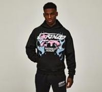 Lorenzo World Tour Overhead Hoodie - Black - Size S