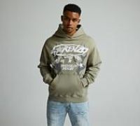 Lorenzo World Tour Overhead Hoodie - Green - Size L