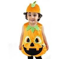 Blues Group Toddler Pumpkin Halloween Costume Tabard with Hat - Unisex Fancy Dress Outfit - 4-6 Years