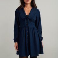 Nobody's Child Ottilie Denim Mini Dress - UK 10