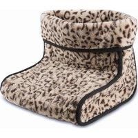 CARMEN C81285LPD Foot Warmer - Leopard Print