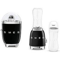 Smeg Smeg Juicer & Blender Breakfast Bundle- Black