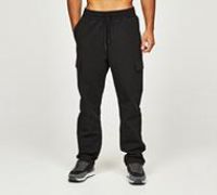 Closure London Ripstop Open Hem Cargo Pant - Black - Size S