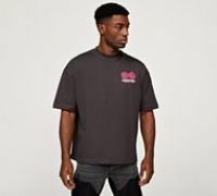 Faded Store International Casino T-Shirt - Grey - Size XS