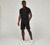 Closure London Crinkle Shirt and Shorts Set - Black - Size XS