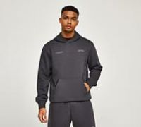 Closure London Stacked Varsity Hoodie - Grey - Size S