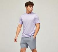 Closure London Poly Twinset - Purple - Size XS