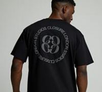 Closure London Icon -T-Shirt - Black - Size M
