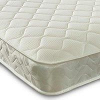 Extreme Comfort Cooltouch Essentials Long Wave Foam Free Pinna-coil Innerspring Sprung Value Eco Mattress 18Cms Deep 4Ft Small Double 120Cm X 190Cm, White