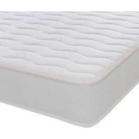 Extreme Comfort Cooltouch Essentials Wave Hybrid Memory Foam & Pinna-coil Innerspring Value Mattress 18Cms Deep 4Ft6 Double 135Cmx190Cm, White