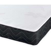 Extreme Comfort Stress Free Essentials Sable Hybrid Memory Foam & Pinna-coil Innerspring Value Mattress 18Cms Deep Shorty 75Cmx175Cm, White