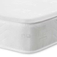 Extreme Comfort Harmony Premium Comfort-tuft Hand Tufted Pinna-coil Innerspring Sprung Mattress 23Cms Deep 2Ft6 Small Single 75Cmx190Cm, Cream