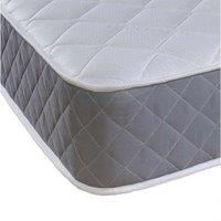 Extreme Comfort Cooltouch Essentials Double Diamond Foam Free Pinna-coil Innerspring Sprung Value Mattress 18Cms Deep Grey 5Ft King 5Ft X 6Ft6 150Cm X 200Cm , Grey