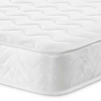 Extreme Comfort Cooltouch Colours Wave Hybrid Memory Foam & Pinna-coil Innerspring Mattress With White Border 18Cms Deep 3Ft Single 90Cmx190Cm, White