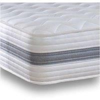 Extreme Comfort Cooltouch Deluxe Hybrid Comfort Foam & Pinna-coil Innerspring Mattress Wirh Airflow Breathable Border 23Cms Deep White 3Ft Single 90Cmx190Cm
