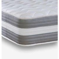 Extreme Comfort Cooltouch Deluxe Hybrid Comfort Foam & Pinna-coil Innerspring Mattress With Airflow Breathable Border 23Cms Deep Grey 3Ft Single 90Cmx190Cm