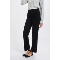 Cropped Ribbed Trousers