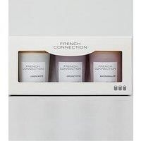 French Connection Serenity Candles (Set Of 3)