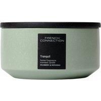 French Connection, Coloured Stone Jar Wooden Lid On Top, Scented Candles, Large