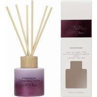 French Connection Ombre Collection Scented Reed Diffuser | Luxury Home Fragrance | 100ML & Trio Gift Set (100ML, Peony & Almond Blossom)