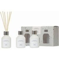 French Connection Black & White Collection Scented Reed Diffuser | Luxury Home Fragrance | 100ML & Trio Sets (Winter Vanilla, Lemon Drizzle, Neroli and Cedarwood Scents, 50ML x 3)