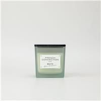French Connection Scented Candle,  Frosted Glass Jar Wooden Lid , 200G