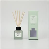 French Connection Square Range Scented Reed Diffuser | Luxury Home Fragrance with 6 Reeds | Long-Lasting Scent (100ML, Mango Mojito)