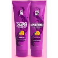 Give Me Shampoo & Conditioner Duo - Mango & Passion Fruit - 300ml in Purple | Size: 300g