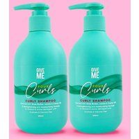 Give Me Four Curls Shea Butter Shampoo Duo - 280ml in Blue | Size: 300g