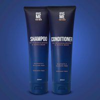 Give Me Men's Shampoo & Conditioner Duo - Sandalwood & Tonka Bean - 300ml in Blue | Size: 300g