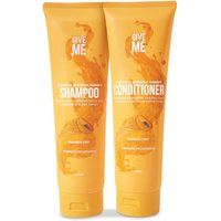 Give Me Shampoo & Conditioner Duo - Papaya & Manuka Honey - 300ml in Yellow | Size: 300g