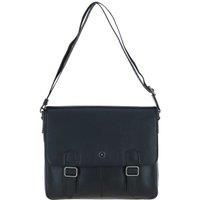 'Emissary' Real Leather Messenger Bag