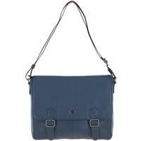 'Emissary' Real Leather Messenger Bag