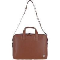 'Maven' Real Leather Messenger Bag