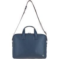 'Maven' Real Leather Messenger Bag